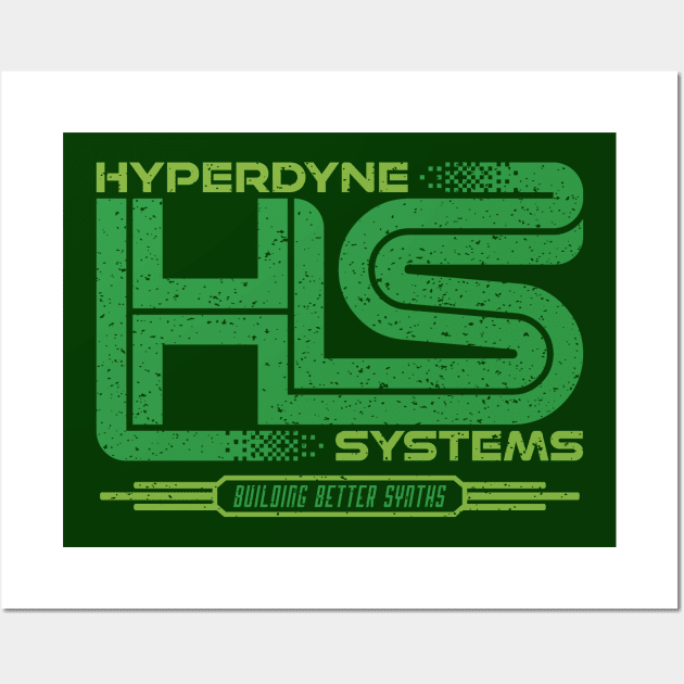 Hyperdyne Systems - Green Wall Art by DCLawrenceUK